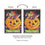 Trick or Treat Halloween Jack O'Lantern Pumpkin Bucket Applique Garden Flag