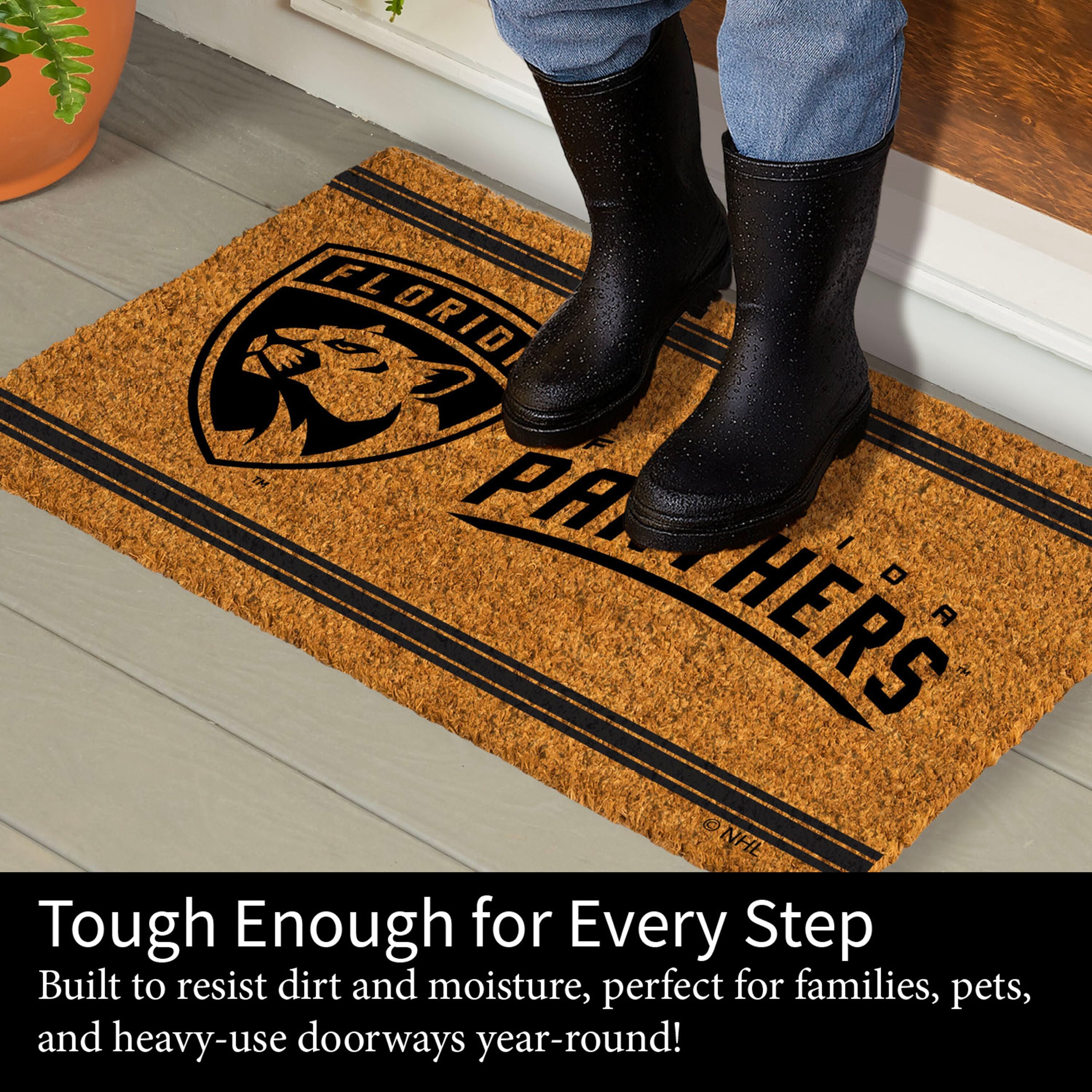 Florida Panthers, Coir Mat 1C - Sports Gifts, Sports Memorabilia, Sports Collectibles, Fan Shop