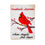 When Angels Are Near Linen Garden Flag