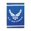Embossed Suede Flag, GDN Size, Air Force - Sports Gifts, Sports Memorabilia, Sports Collectibles, Fan Shop