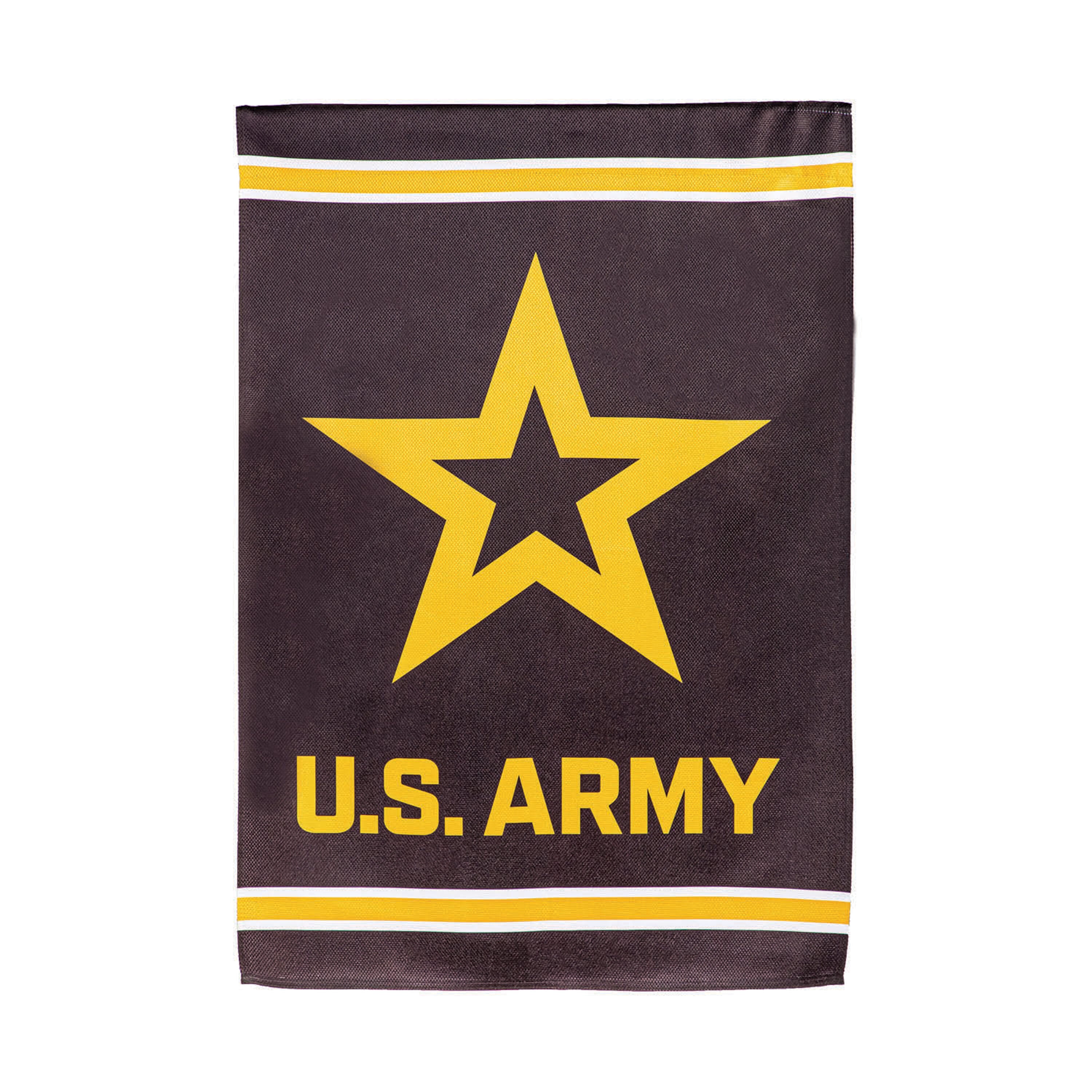 Embossed Suede Flag, GDN Size, Army - Sports Gifts, Sports Memorabilia, Sports Collectibles, Fan Shop