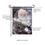 Santa in the Winter Lustre Garden Flag