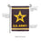 Embossed Suede Flag, GDN Size, Army - Sports Gifts, Sports Memorabilia, Sports Collectibles, Fan Shop