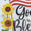 God Bless Patriotic Applique Garden Flag