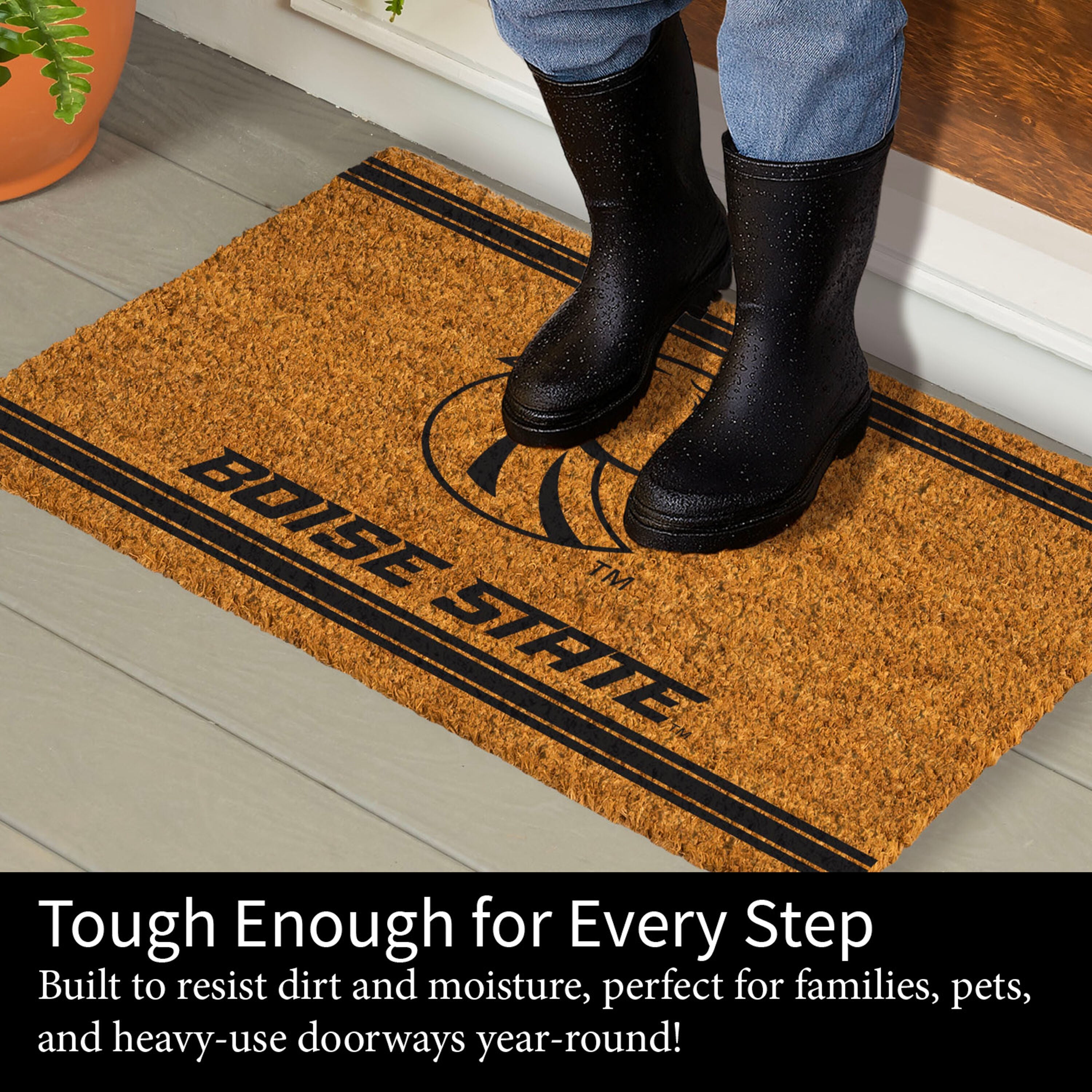 Boise State University, Coir Mat 1C - Sports Gifts, Sports Memorabilia, Sports Collectibles, Fan Shop