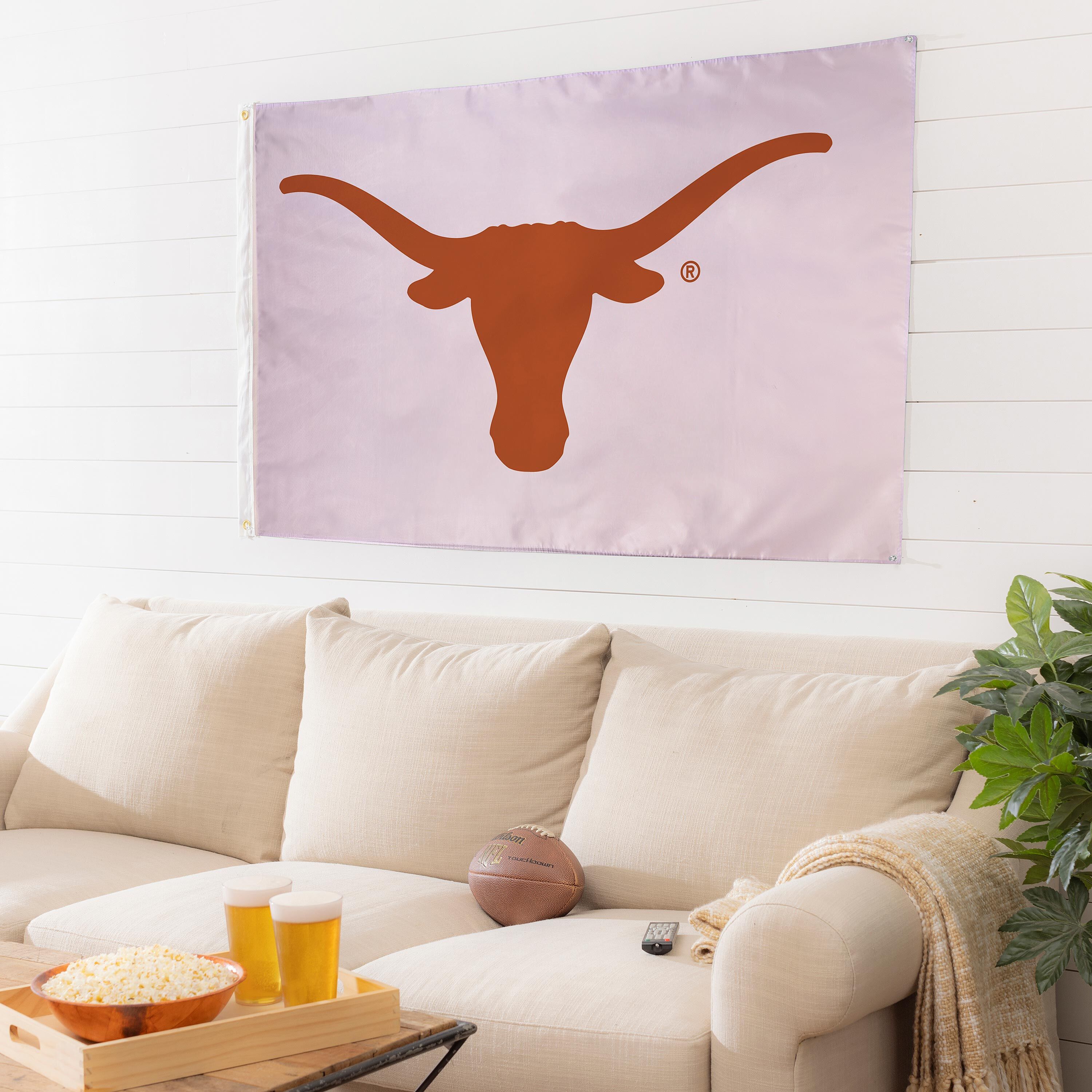 3'x5' Single Sided Flag w/ 2 Grommets, University of Texas