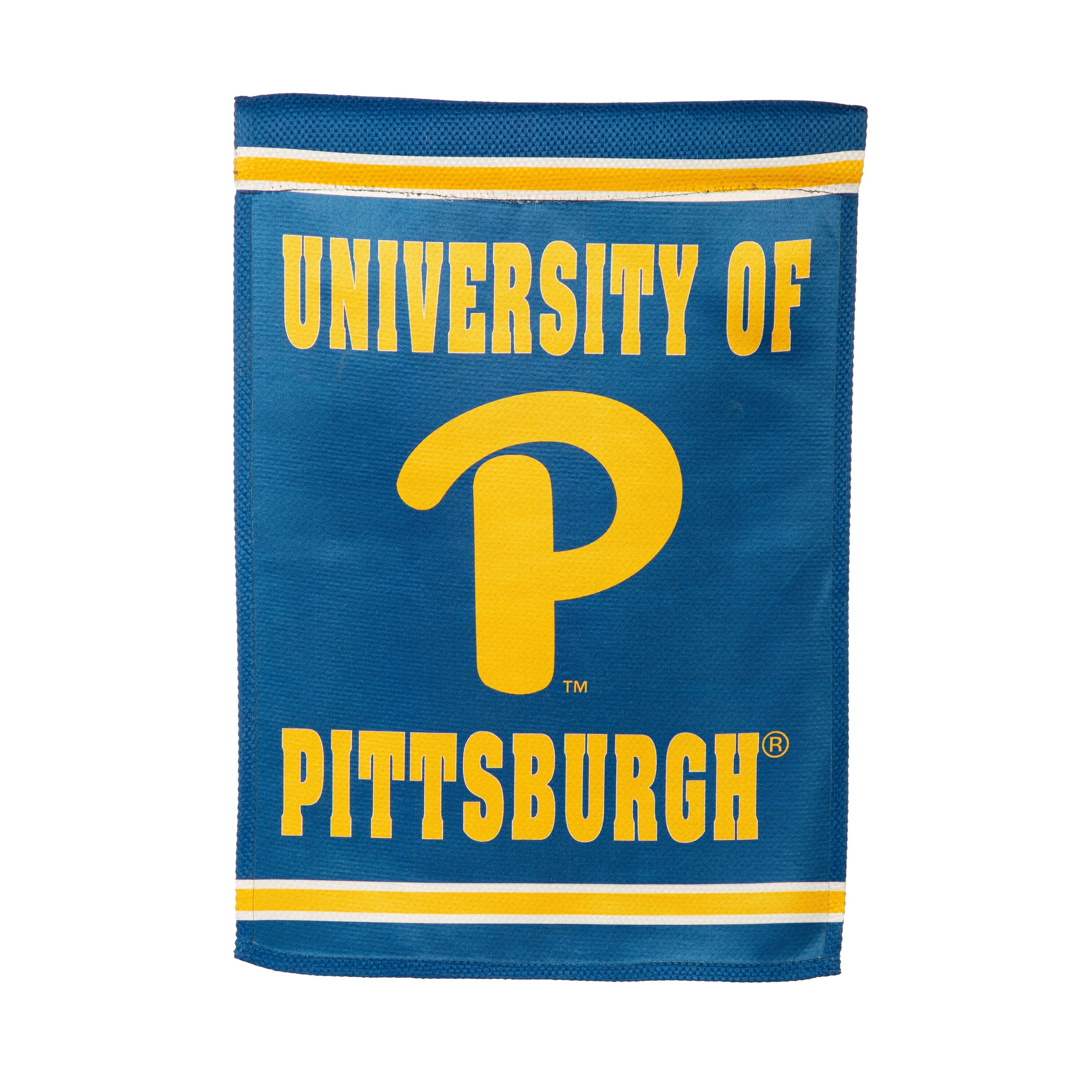 Embossed Suede Flag, GDN Size, University of Pittsburgh - Sports Gifts, Sports Memorabilia, Sports Collectibles, Fan Shop