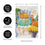 Happy Fall Stacked Pumpkins Garden Linen Flag - Sports Gifts, Sports Memorabilia, Sports Collectibles, Fan Shop