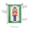 Trio Nutcracker Reversible Suede Garden Flag