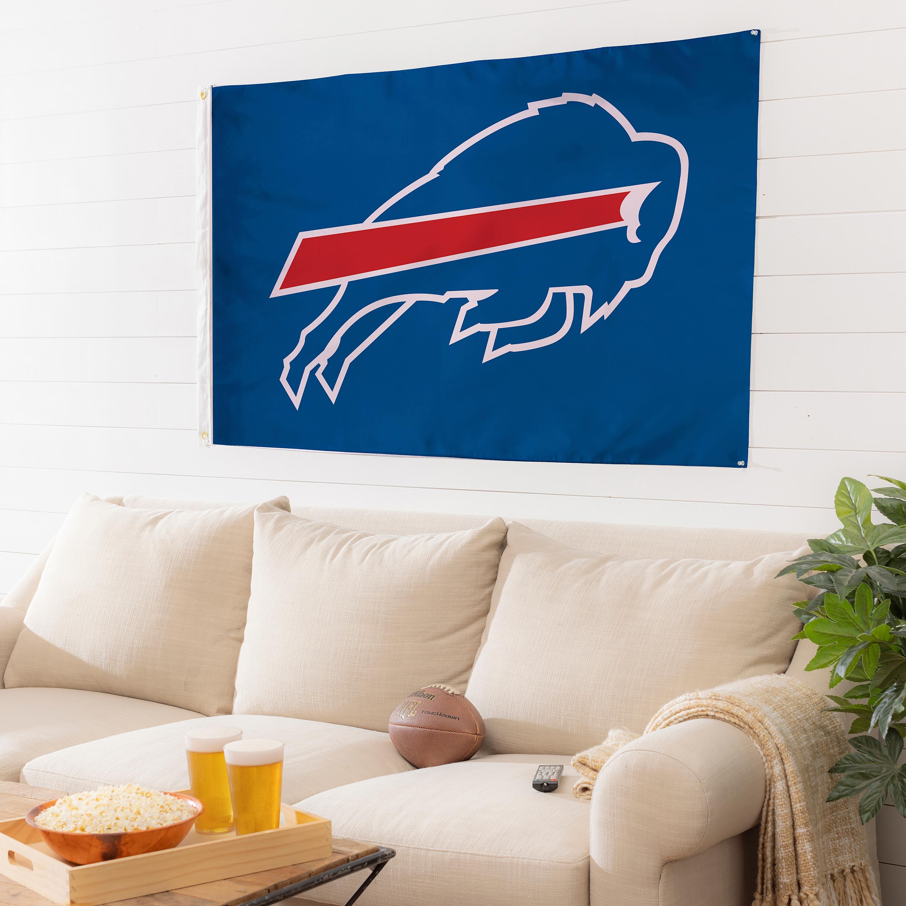Buffalo Bills Single Sided Estate Flag with 2 Grommets, 3'x5'