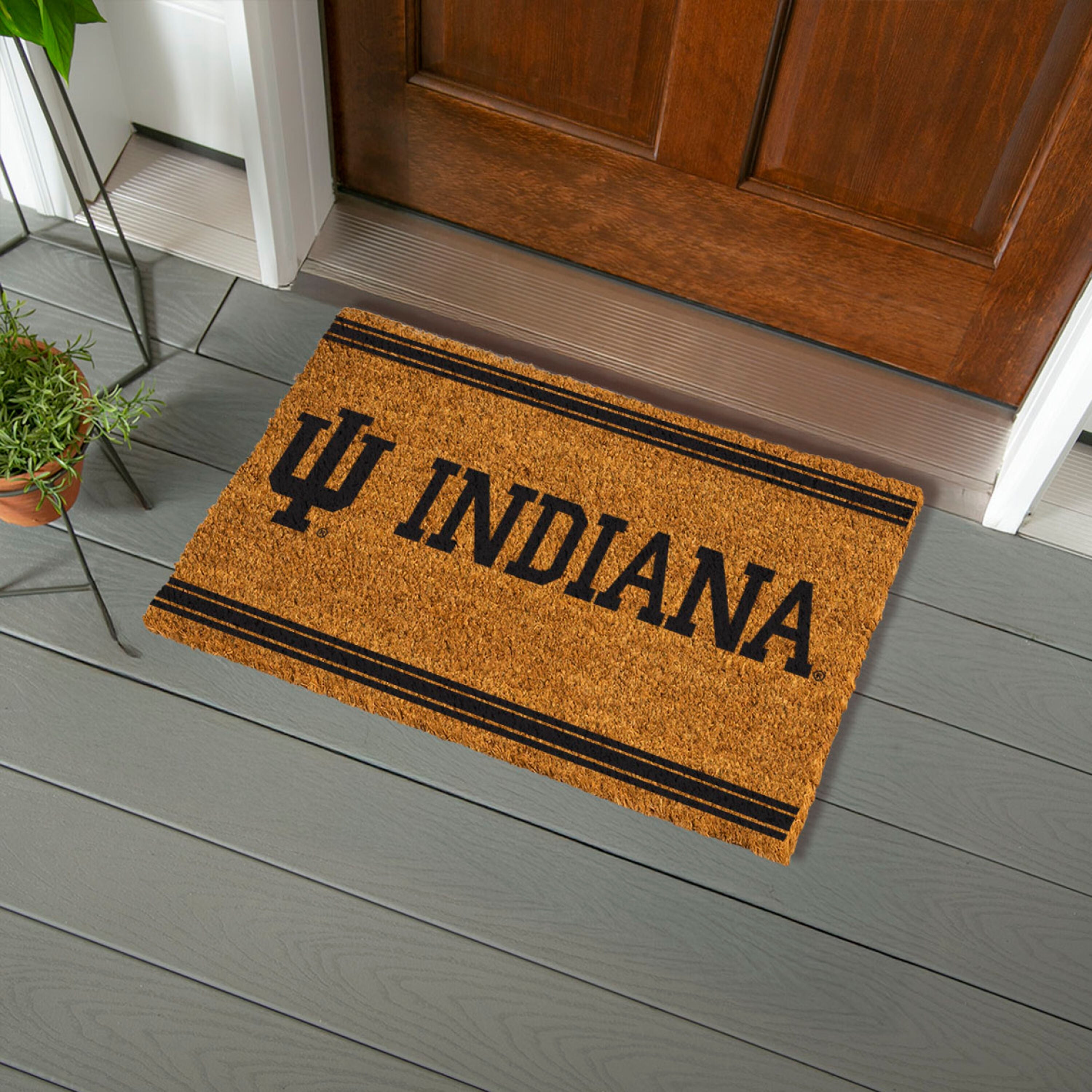 Indiana University, Coir Mat 1C - Sports Gifts, Sports Memorabilia, Sports Collectibles, Fan Shop