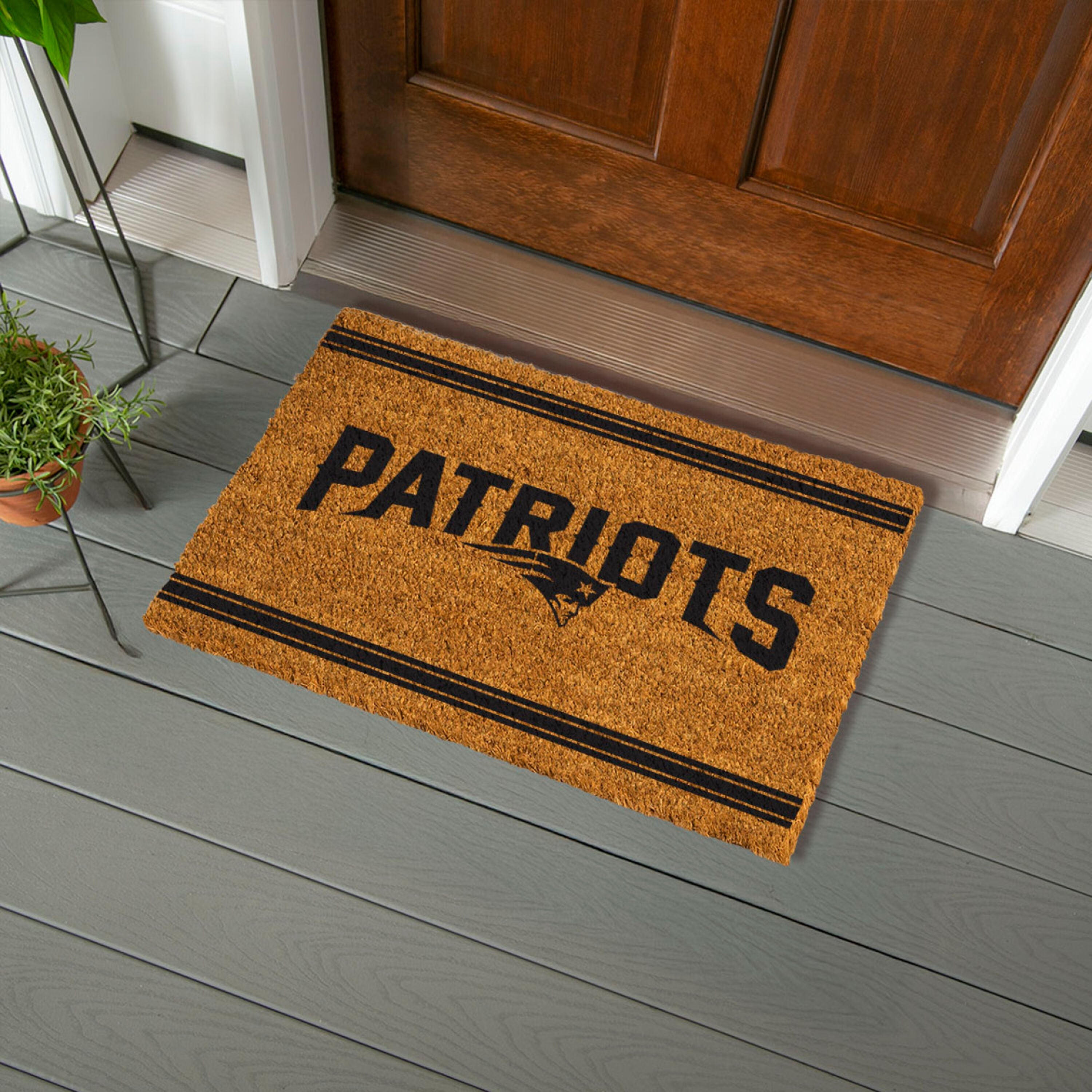 New England Patriots, Coir Mat 1C - Sports Gifts, Sports Memorabilia, Sports Collectibles, Fan Shop