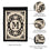 Cambridge Monogram Garden Applique Flag, Letter M