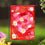 Heart A Flutter Floral Applique Garden Flag - Sports Gifts, Sports Memorabilia, Sports Collectibles, Fan Shop