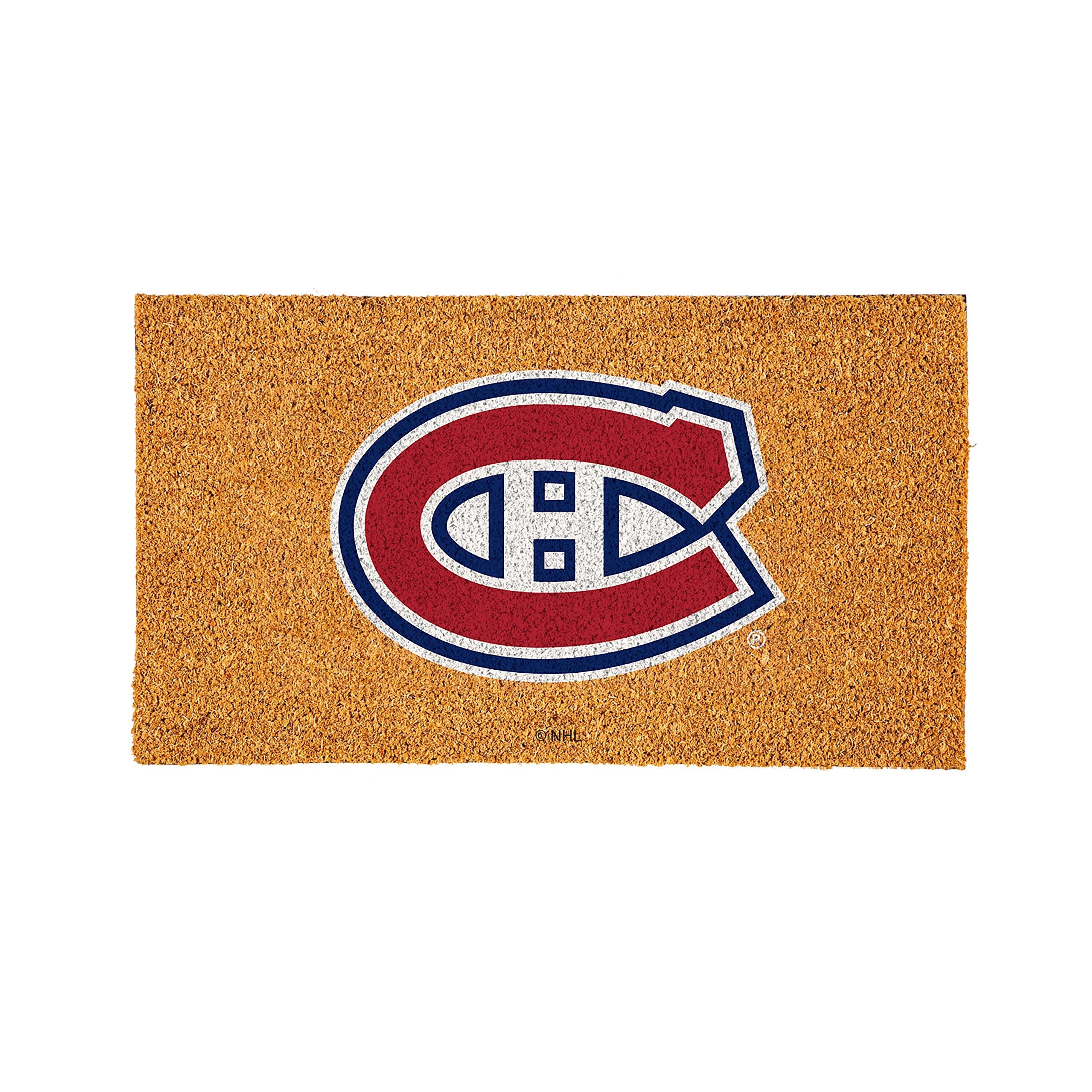 Coir Mat, 16"x28", Montreal Canadiens - Sports Gifts, Sports Memorabilia, Sports Collectibles, Fan Shop