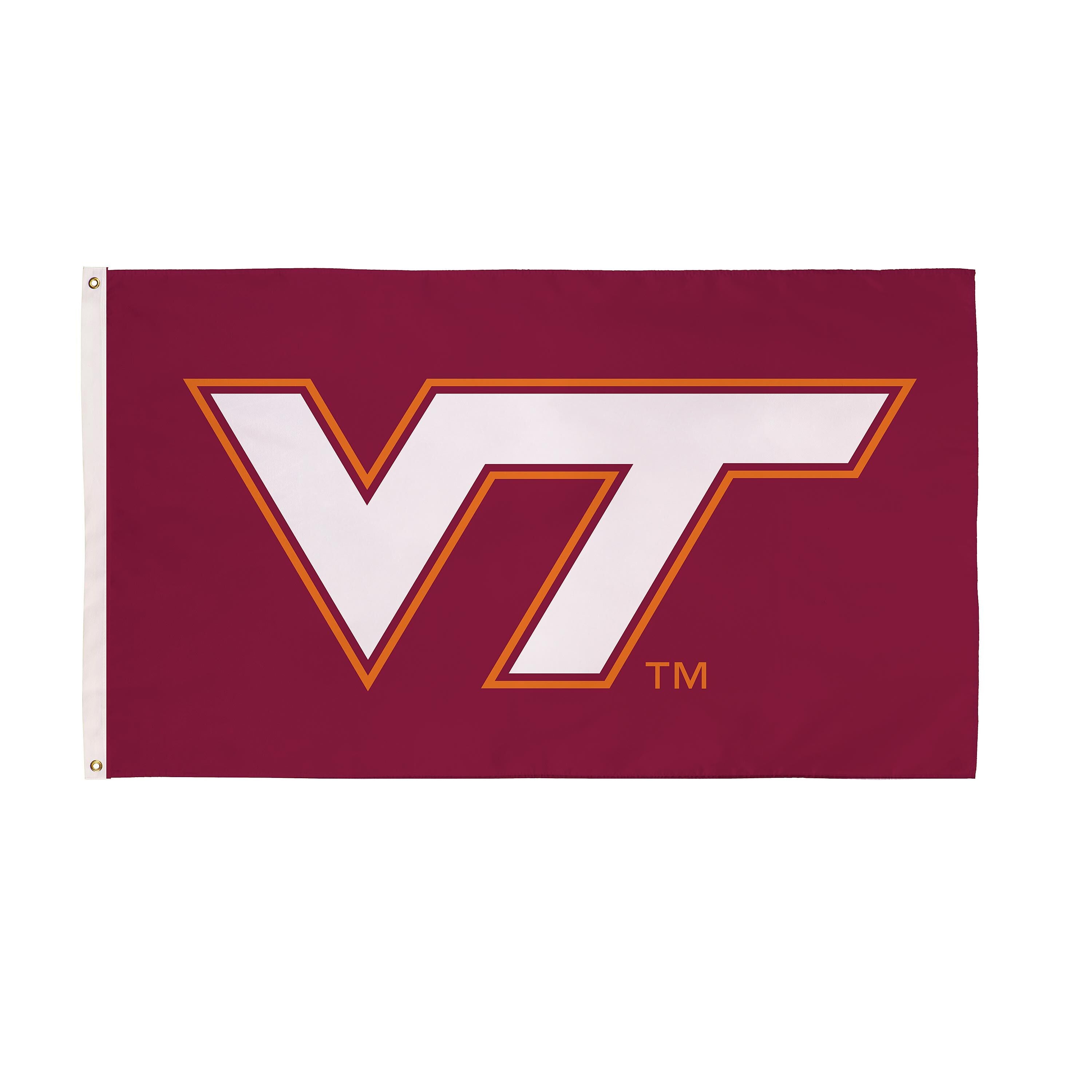3'x5' Single Sided Flag w/ 2 Grommets, Virginia Tech - Sports Gifts, Sports Memorabilia, Sports Collectibles, Fan Shop