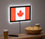 LED Wall Decor, Edgelite, Rectangle, Canadian Flag - Sports Gifts, Sports Memorabilia, Sports Collectibles, Fan Shop