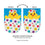 Polka-Dot Easter Egg Garden Applique Flag