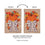 Pumpkin and Bow Garden Burlap Flag - Sports Gifts, Sports Memorabilia, Sports Collectibles, Fan Shop