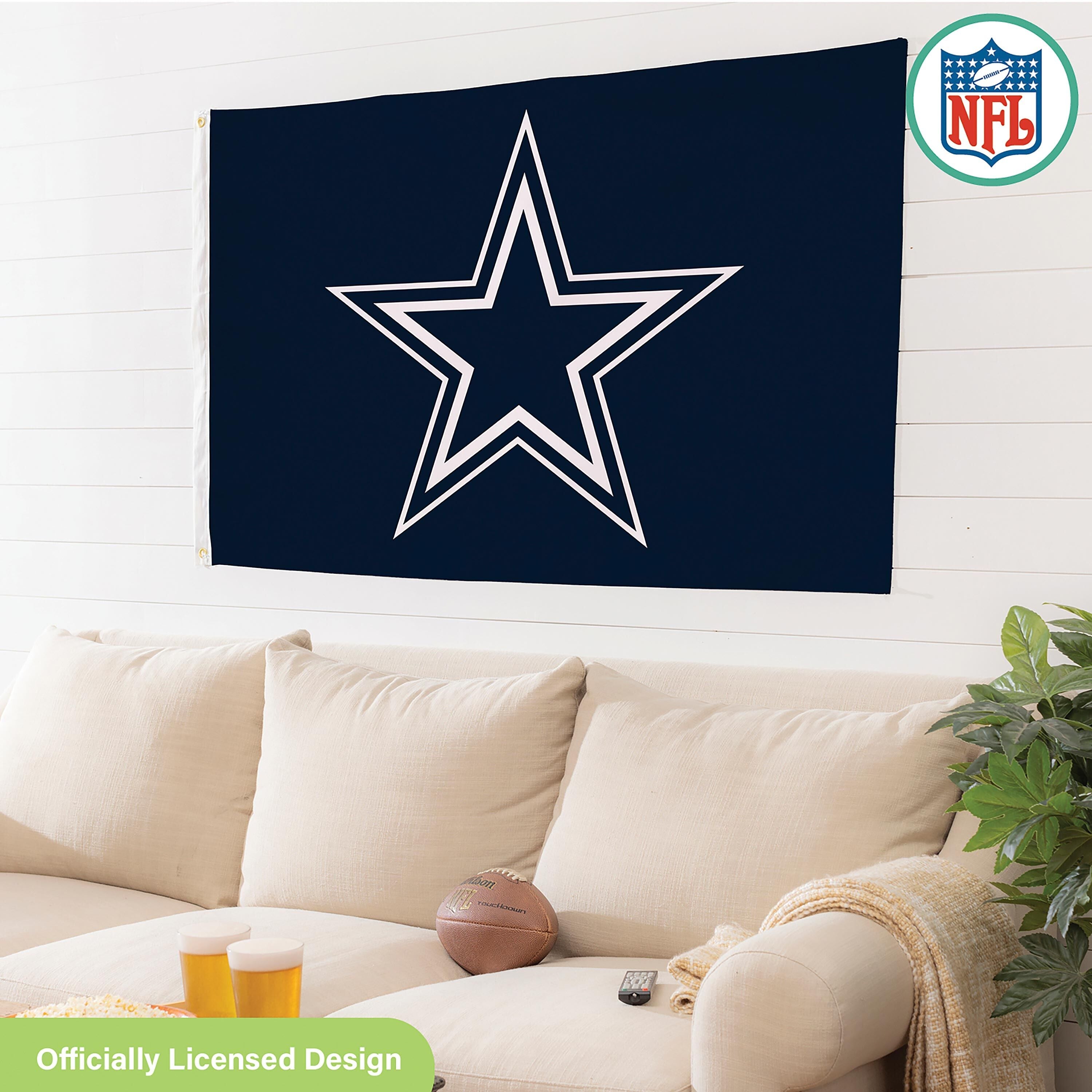 Dallas Cowboys Single Sided Estate Flag with 2 Grommets, 3'x5'