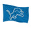 Detroit Lions Single Sided Flag w/ 2 Grommets, 3'x5'