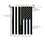 Military Thin Green Line Garden Suede Flag
