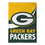 Green Bay Packers Burlap Flag House Size - Sports Gifts, Sports Memorabilia, Sports Collectibles, Fan Shop