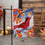 Cardinal in Fall Tree Applique Garden Flag - Sports Gifts, Sports Memorabilia, Sports Collectibles, Fan Shop