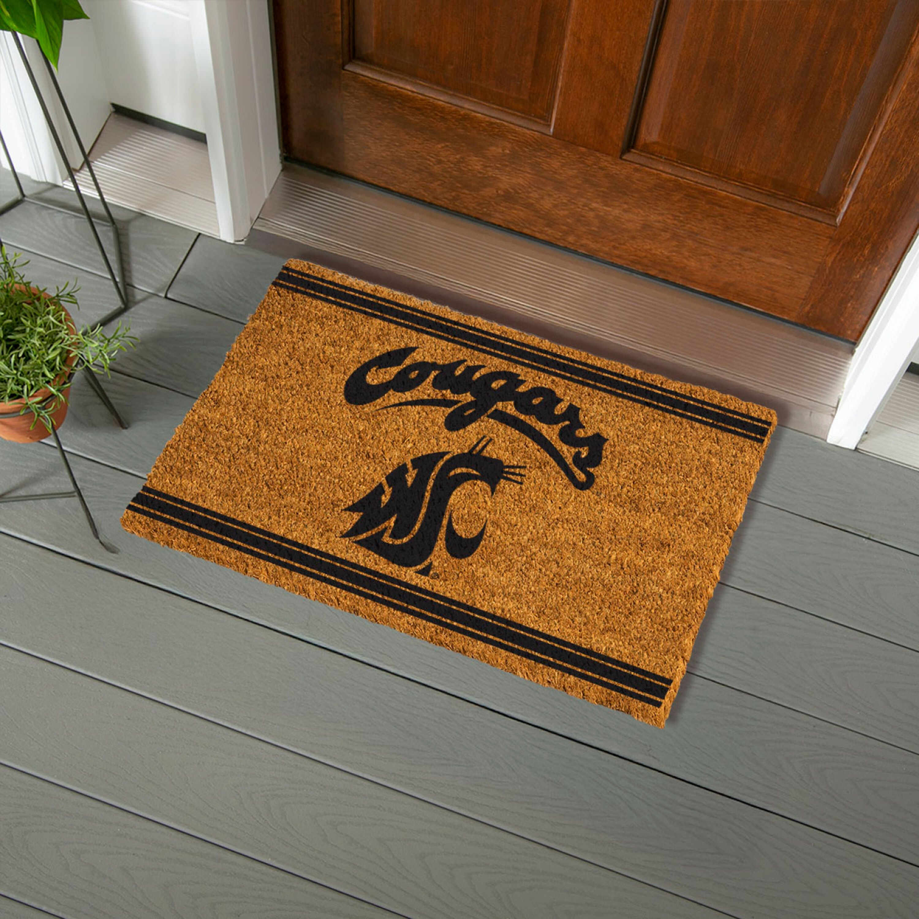 Washington State University, Coir Mat 1C - Sports Gifts, Sports Memorabilia, Sports Collectibles, Fan Shop