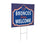 Boise State University Coroplast Yard Sign, "Fans Welcome"