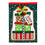 Mixed Print Presents Garden Applique Flag