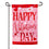Happy Valentine's Day Hearts Applique Garden Flag