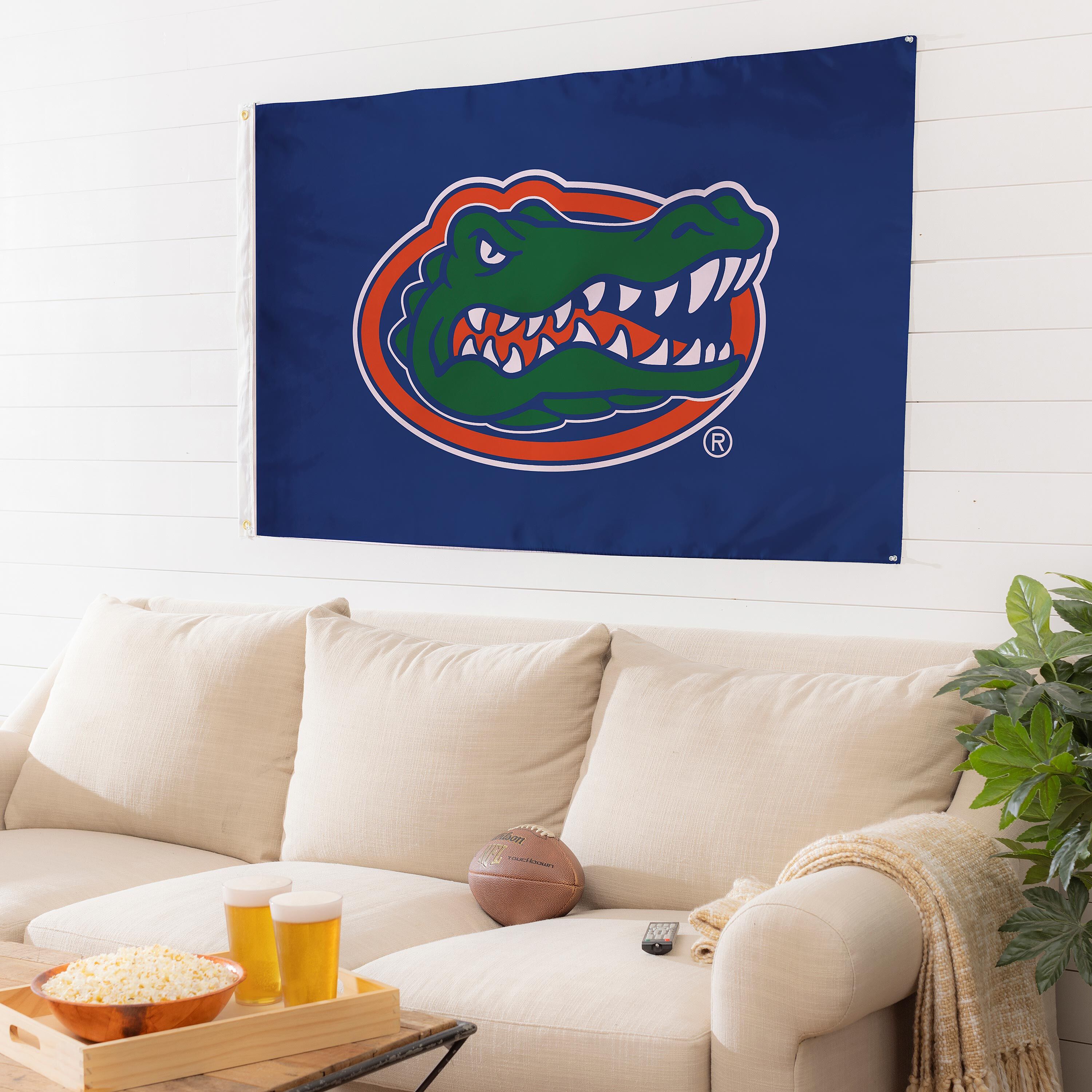 3'x5' Single Sided Flag w/ 2 Grommets, University of Florida