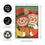 Couple Of Scarecrows Applique House Flag