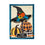 Witch Hat and Pumpkins Garden Applique Flag