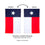 Texas State Flag Garden Applique Flag