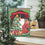 Jingle Bell Square Applique Garden Flag