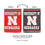 Embossed Suede Flag, GDN Size, University of Nebraska - Sports Gifts, Sports Memorabilia, Sports Collectibles, Fan Shop