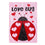 Love Bug Aplique Garden Flag - Sports Gifts, Sports Memorabilia, Sports Collectibles, Fan Shop