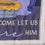 Come Let Us Adore Him Applique Garden Flag