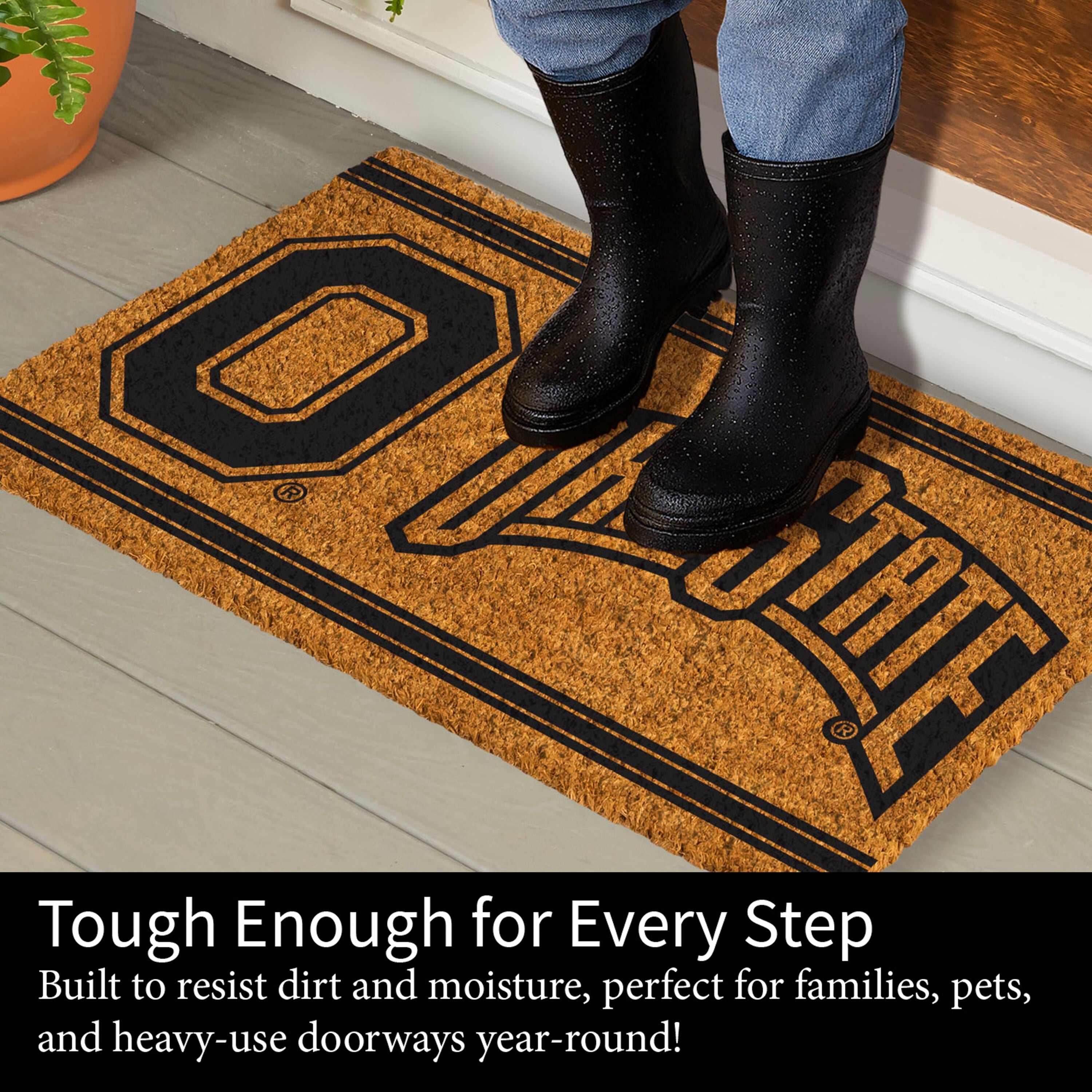 Ohio State University, Coir Mat 1C - Sports Gifts, Sports Memorabilia, Sports Collectibles, Fan Shop
