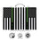 Military Thin Green Line Garden Suede Flag