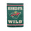 Embossed Suede Flag, GDN Size, Minnesota Wild - Sports Gifts, Sports Memorabilia, Sports Collectibles, Fan Shop