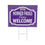 Texas Christian University Coroplast Yard Sign, "Fans Welcome"