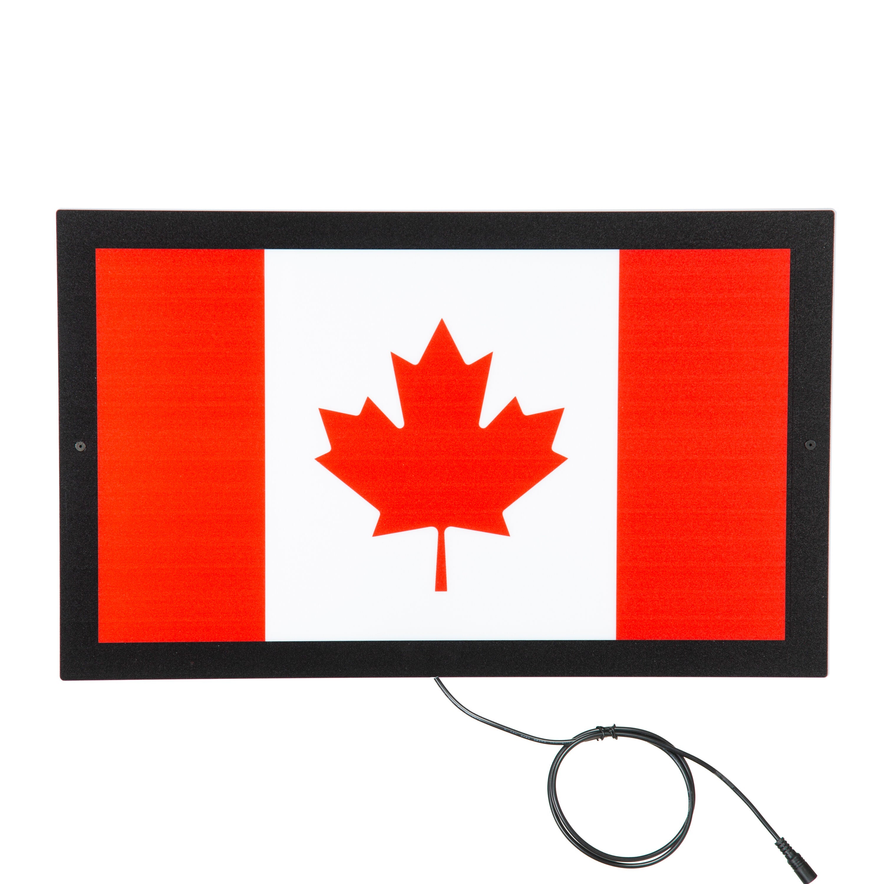 LED Wall Decor, Edgelite, Rectangle, Canadian Flag - Sports Gifts, Sports Memorabilia, Sports Collectibles, Fan Shop
