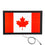 LED Wall Decor, Edgelite, Rectangle, Canadian Flag - Sports Gifts, Sports Memorabilia, Sports Collectibles, Fan Shop
