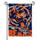 Chicago Bears Justin Patten Logo Suede Garden Flag
