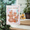 Season's Greeting Gingerbread Reversible Suede Garden Flag