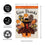 Give Thanks Patterned Turkey Applique Garden Flag