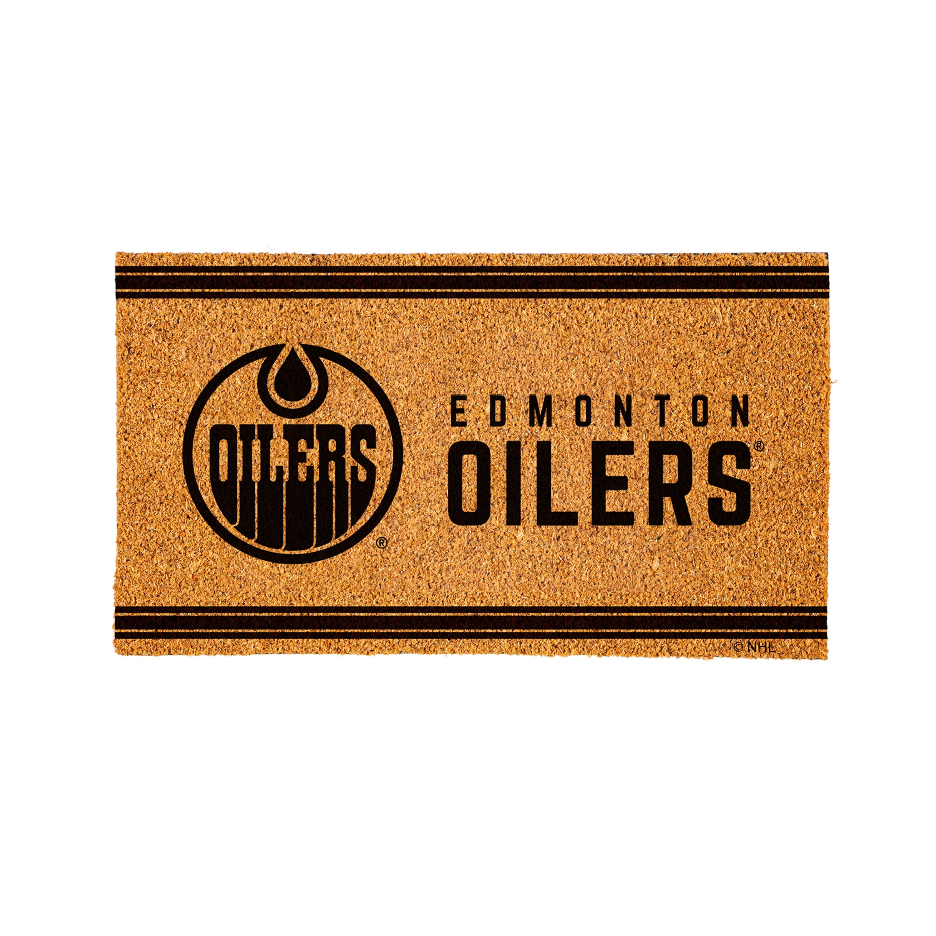 Edmonton Oilers, Coir Mat 1C - Sports Gifts, Sports Memorabilia, Sports Collectibles, Fan Shop